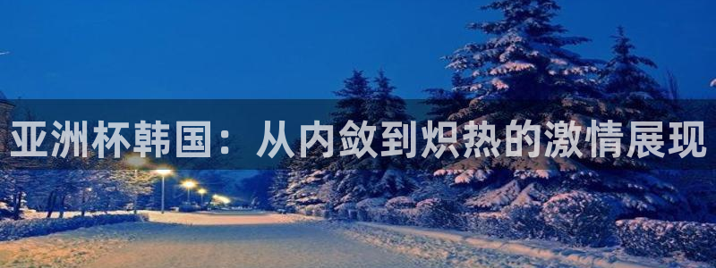 2026世界杯赛程时间表最新:亚洲杯韩国:从内敛到炽热的激情展现